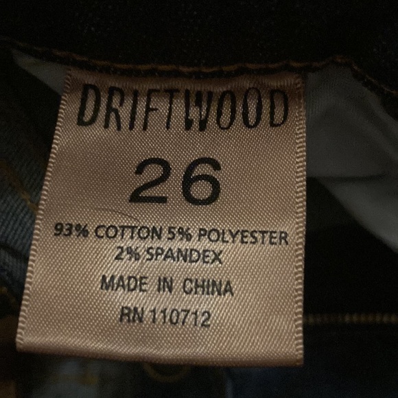 ✨HOST PICK✨NWOT Free People x Driftwood Farrah jeans (26) - Picture 6 of 9